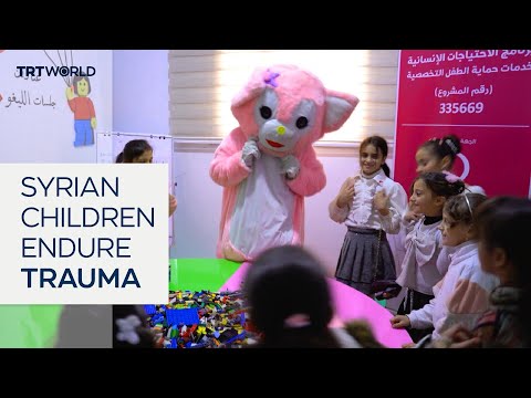 Syrian children still struggle with war trauma