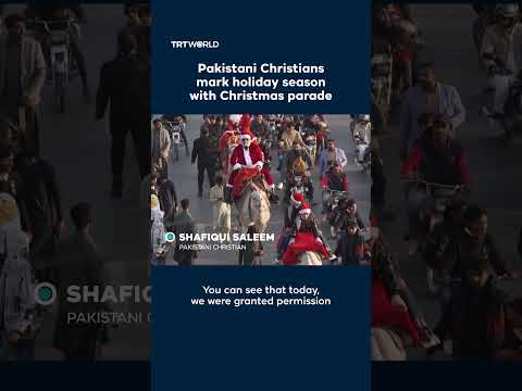 Pakistani Christians celebrate Christmas season