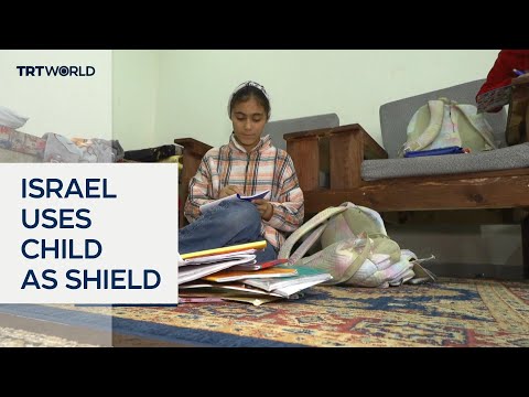 Israeli army accused of using Palestinian child as human shield