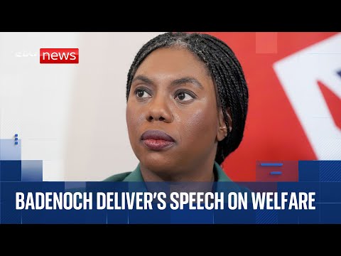 Kemi Badenoch delivers speech on welfare