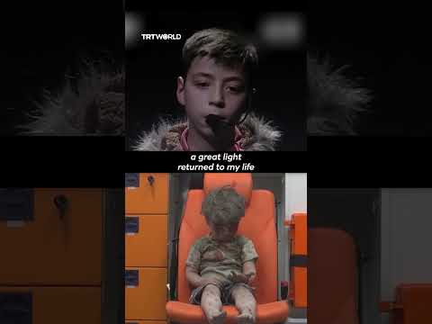 A symbol of Syria’s war, Omran Daqneesh, speaks on the anniversary of Assad’s fall