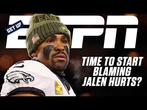 Eagles vs. Chargers REACTION! ๐ What is Jalen Hurts DOING with 5 turnovers? ๐ณ | Get Up