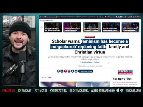 Feminism IS A CULT, Scholar Says Woman Made Feminism A RELIGION To Replace Christianity | Tim Pool