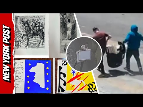 Brazilian Heist: Watch Armed Duo Stroll Through City with Stolen Masterpieces