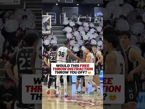 Didn’t seem to faze the shooter! #basketball