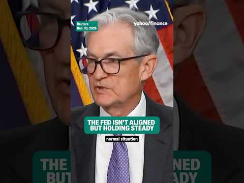 Powell says the Fed is “well-positioned” to see how the economy evolves.