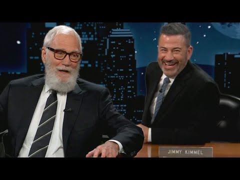 David Letterman Tells Jimmy Kimmel He’s Thankful to Be Out of Late Night in Trump Era