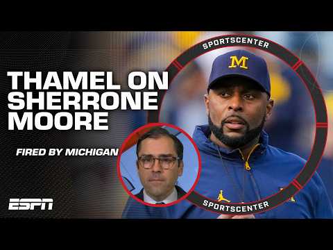 Pete Thamel on Sherrone Moore getting fired by the Michigan Wolverines | SportsCenter