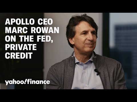 Apollo’s Marc Rowan on the Fed, private credit markets, and the data center boom