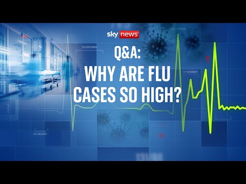 Why are flu cases rising? Can face masks stop the virus? | Sky News Q&A