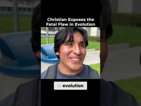 Christian EXPOSES the Fatal Flaw in Evolution | Ray Comfort Apologetics Masterclass #LivingWaters