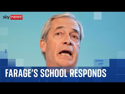 Nigel Farage’s former school responds to claims he made racist comments as student