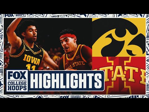 Iowa Hawkeyes vs. No. 4 Iowa State Cyclones Highlights | FOX College Hoops