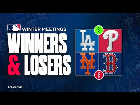 MLB Winter Meetings WINNERS & LOSERS: Phillies re-sign Kyle Schwarber, Mets LOSE Alonso & Diaz ๐