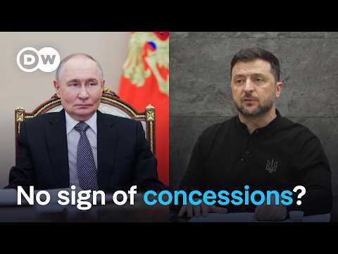 Ukraine peace deal: Zelenskyy emphasises the stipulation of security guarantees | DW News