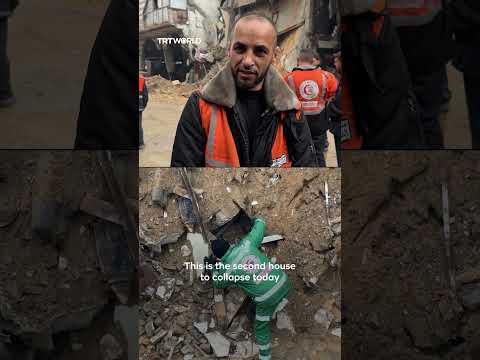 Winter storm kills at least 14 in Gaza as floods cause collapse of bombed homes