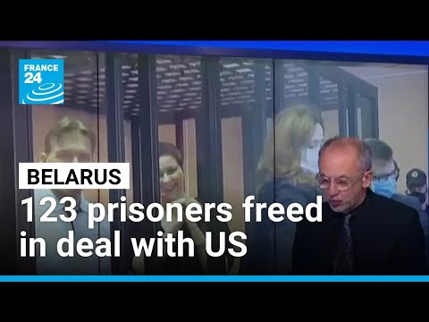 Belarus frees 123 prisoners in exchange for lifting of US sanctions • FRANCE 24 English