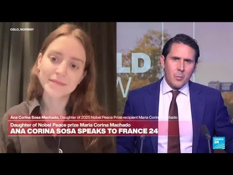 ‘We are on the brink of freedom’: Daughter of Venezuelan opposition leader Ana Corina Sosa