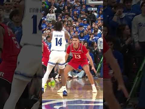 WHAT A DUNK TREY PARKER 🤯 #SetonHall #Basketball