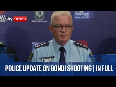 Bondi Beach attackers were father and son, police reveal | Watch full news conference