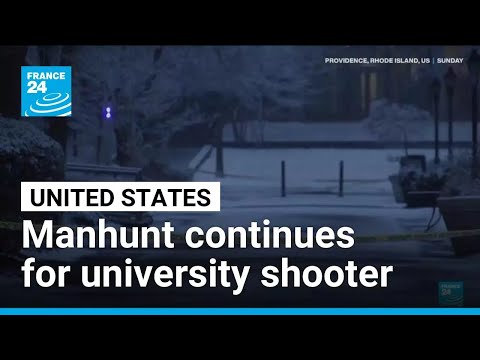 Manhunt continues for Brown University shooter • FRANCE 24 English