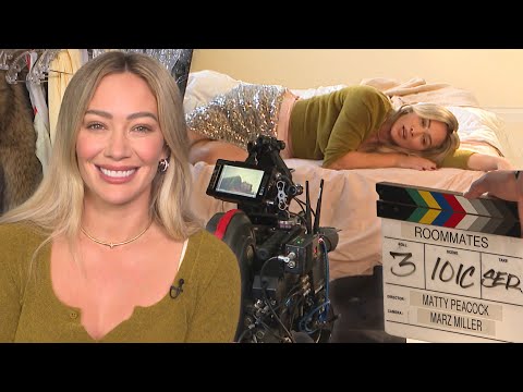 On Set of Hilary Duff’s ROOMMATES Video: Inside Her Music Comeback (Exclusive)
