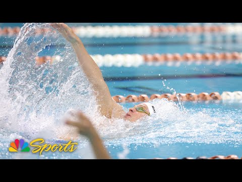 French star Leon Marchand ‘SIMPLY UNBEATABLE’ in 200 IM in Austin | NBC Sports