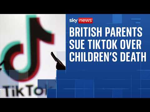 British parents take TikTok to court in the US