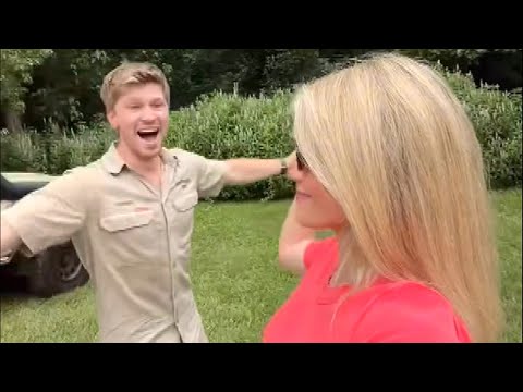 Witney Carson TROLLS Robert Irwin After Flying 30 Hours to See Him