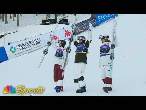 Jakara Anthony wins Waterville moguls gold, Americans Lemley & Giaccio finish two-three | NBC Sports