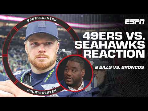 Bills vs. Broncos & 49ers vs. Seahawks REACTION 🍿 San Francisco ‘RAN OUT OF BODIES!’ – D-Wood | SC