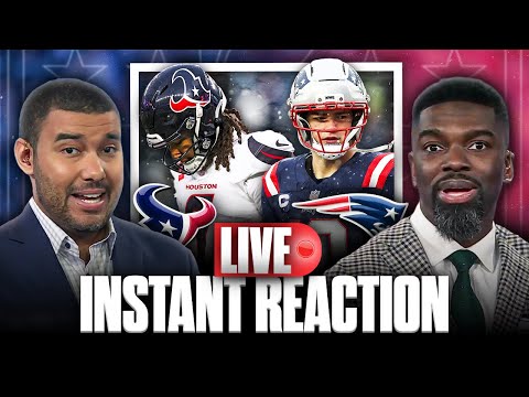Texans vs Patriots INSTANT REACTION 🚨 | AFC Divisional Round | 2026 NFL Playoffs