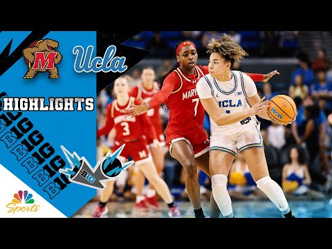 No. 12 Maryland vs. No. 3 UCLA | COLLEGE BASKETBALL HIGHLIGHTS | 1/18/26 | NBC Sports