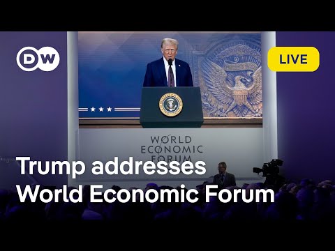 Live: Donald Trump addresses world leaders at World Economic Forum | DW News