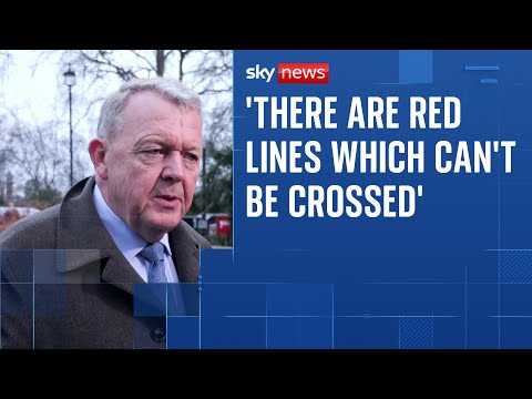 Denmark’s foreign minister reacts to Trump’s statement