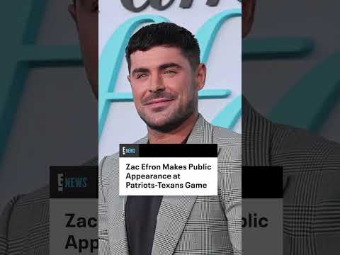 Zac Efron is getting his head in the (football) game. 🏈