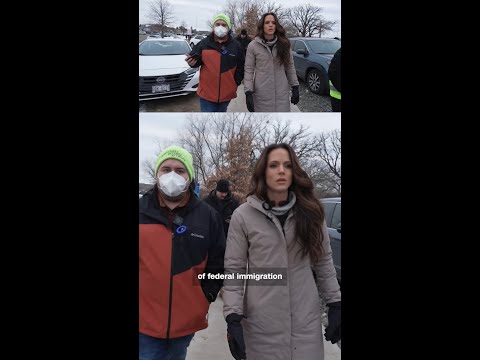 CNN reporter rides along with group monitoring immigration agent movement