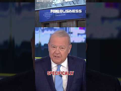 Stuart Varney: We are about to see Trump take over Davos #trump #davos #shorts #foxbusiness
