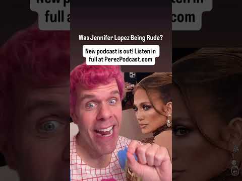 Was Jennifer Lopez Being Rude? | Perez Hilton