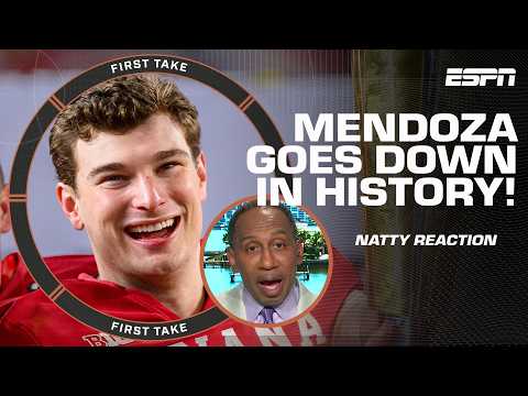 Stephen A. thinks Fernando Mendoza QB draw on 4th down will ‘STAND OUT FOR THE AGES!’ ๐ | First Take