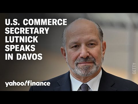 LIVE: US Secretary of Commerce Howard Lutnick speaks at the World Economic Forum
