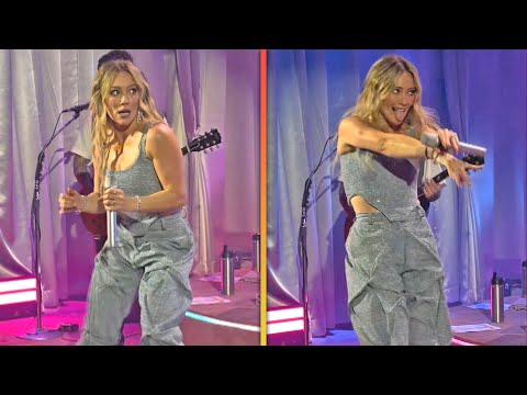 Hilary Duff Does Viral ‘With Love’ Dance at First Concert in 10 Years