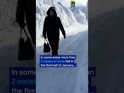 Record snowfall in Kamchatka region | DW News