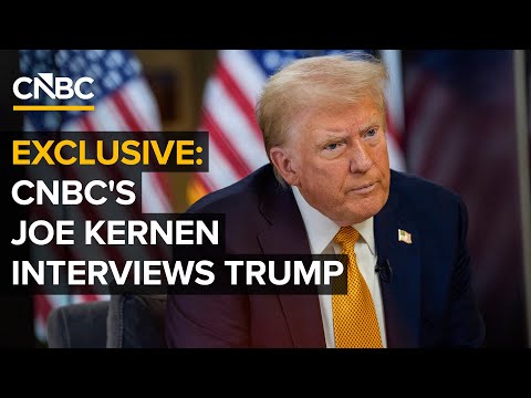 EXCLUSIVE: CNBC’s Joe Kernen interviews President Trump in Davos — 1/21/2026