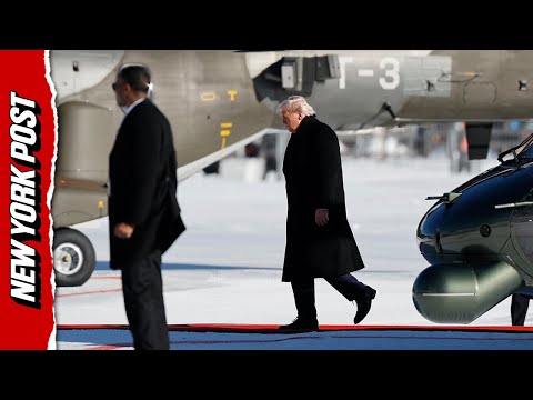 Trump Arrives at Davos, Set to Take World Stage at Economic Forum