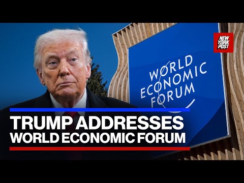Live: President Trump addresses the World Economic Forum in Davos