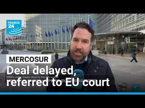 Mercosur delayed by two years as MEPs refer it to top EU court • FRANCE 24 English