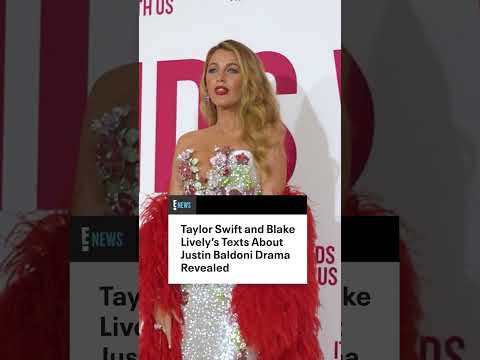 Blake Lively sent several texts to Taylor Swift about Justin Baldoni, according to court documents.