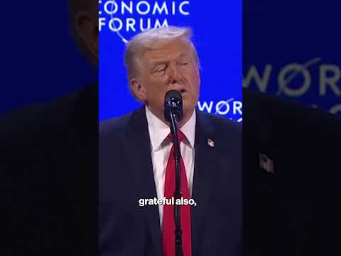 Trump Says Canada ‘Lives Because of the United States’ and Should Be Grateful at Davos #shorts