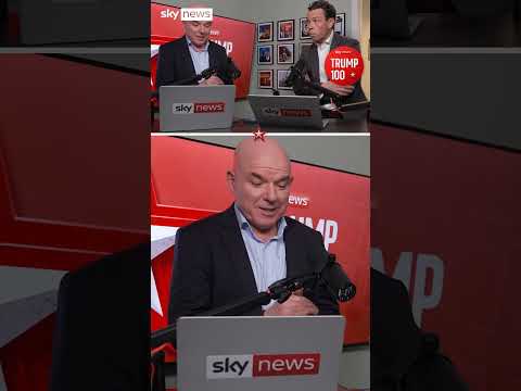 Trump100: Sky News correspondents react to Trump’s Greenland U-turn